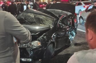 В Ташкента водитель 2007 года рождения за рулем Gentra устроил массовое ДТП