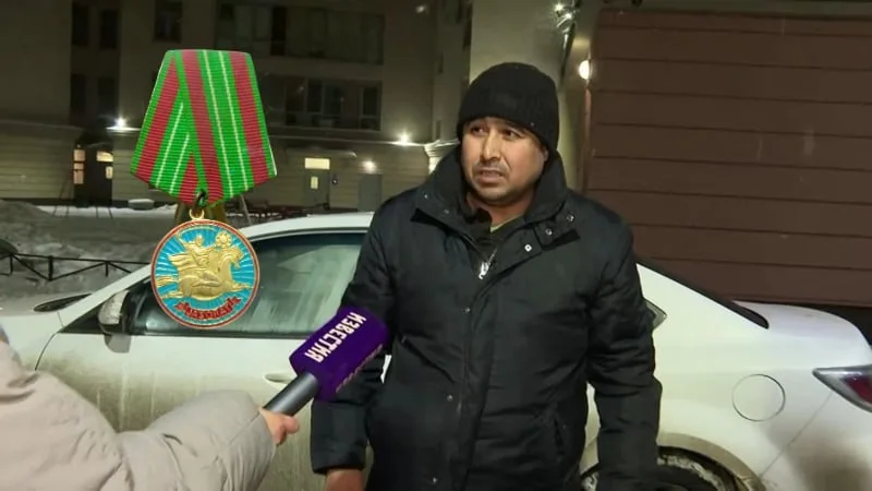 Президент наградил медалью «Жасорат» узбекистанца, спасшего ребенка в Санкт-Петербурге