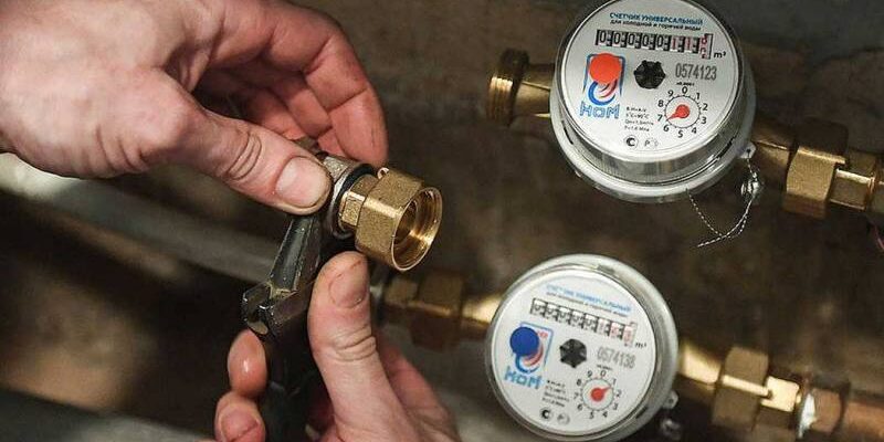 Установка счётчиков воды в новостройках