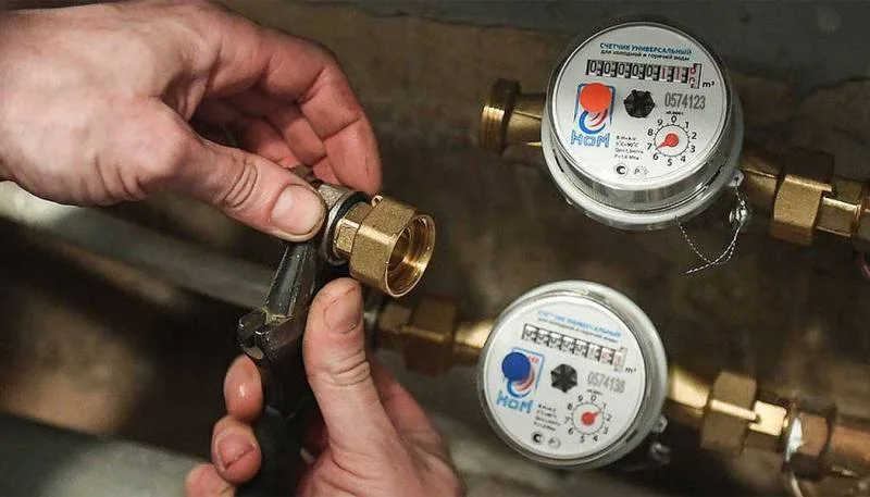 Установка счётчиков воды в новостройках