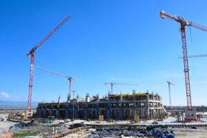 В Новом Ташкенте возводят крупнейший крытый стадион на 55 тысяч мест