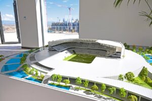 В Новом Ташкенте возводят крупнейший крытый стадион на 55 тысяч мест