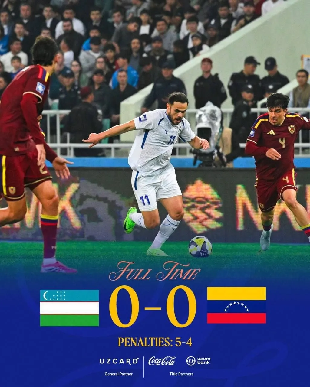 O‘zbekiston futbolchilari FIFA Series 2026 bosh sovrini bilan taqdirlandi