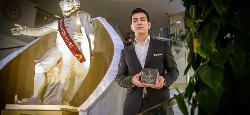 Nodirbek Abdusattorov ketma-ket uchinchi superturnirda g‘alaba qozondi