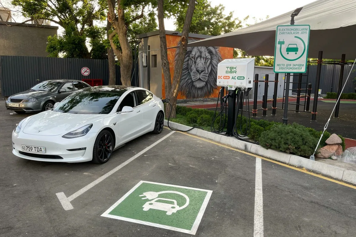 Toshkentdagi elektromobillar uchun zaryad stansiyalari energiya tizimini ortiqcha yuklayapti