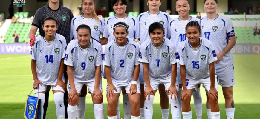 O‘zbekiston ayollar futbol terma jamoasi Osiyo kubogi chorak finaliga chiqdi