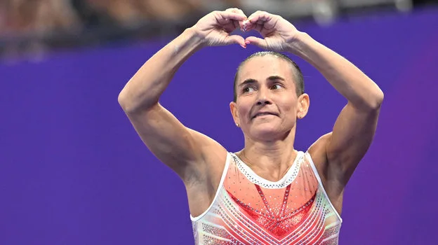Оксана Чусовитина завершила выступление на этапе Кубка мира по спортивной гимнастике