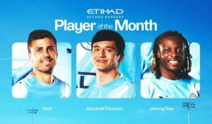 Абдукодир Хусанов может второй раз подряд стать лучшим игроком месяца в «Манчестер Сити»