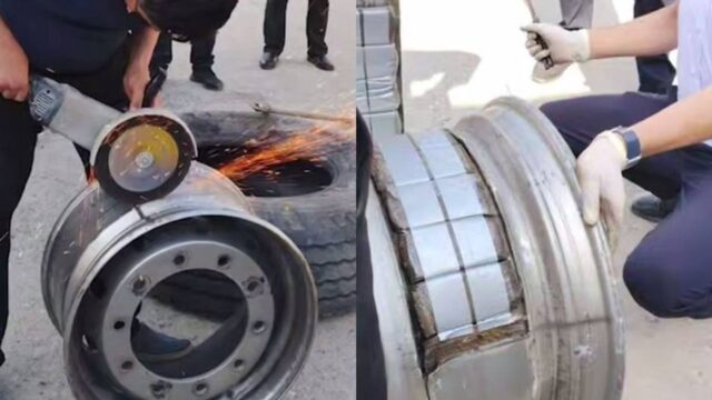 Farg‘onada yuk mashinasi g‘ildiraklari ichiga yashirilgan 20 kg narkotik modda qo‘lga olindi