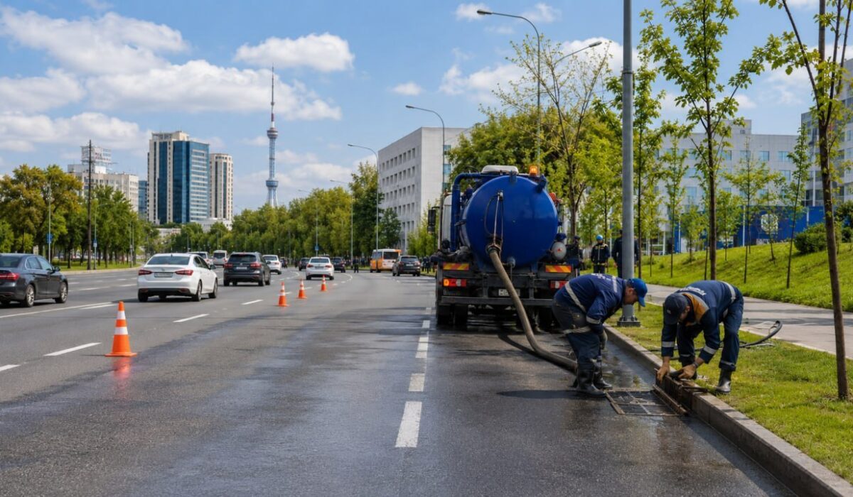 Инфраструктура Ташкента столкнулась с аномальной нагрузкой из-за осадков