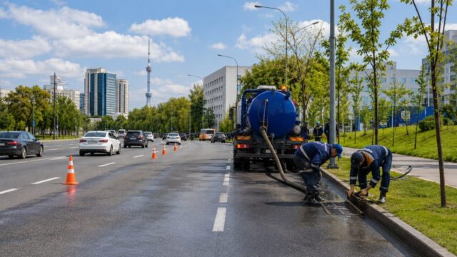 Инфраструктура Ташкента столкнулась с аномальной нагрузкой из-за осадков