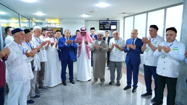 Toshkentdan Haj 2026 mavsumining ilk ziyoratchilari jo‘nab ketdi