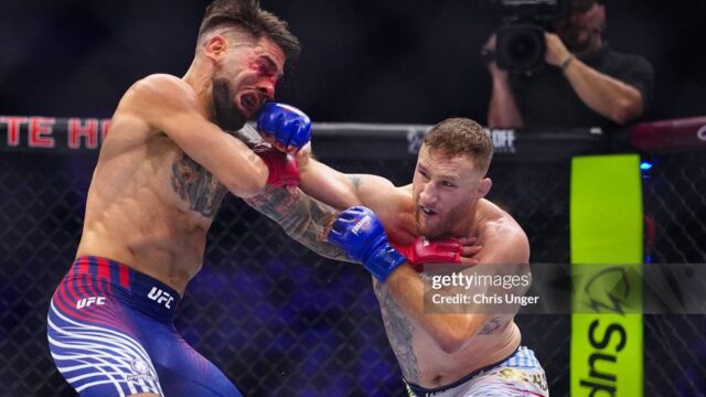 Jastin Getji Iliya Topuriyani mag‘lub etib, yangi UFC chempioniga aylandi