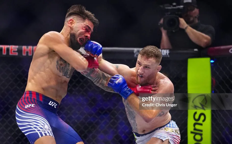 Jastin Getji Iliya Topuriyani mag‘lub etib, yangi UFC chempioniga aylandi