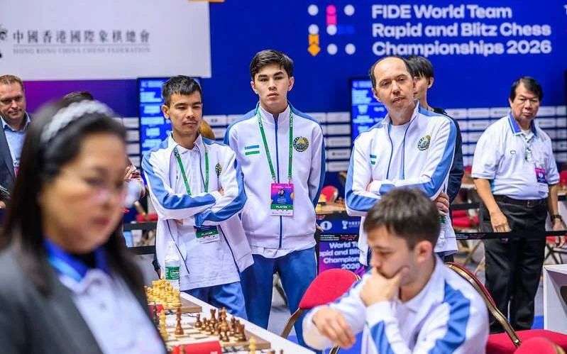 O‘zbekiston rapid bo‘yicha jahon chempionatida 8-o‘rinni egalladi, Sindarov Karlsenni yutdi