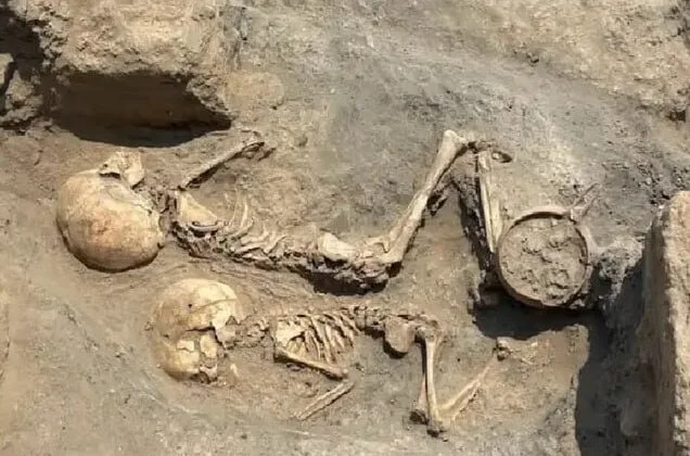 В Сурхандарье археологи обнаружили череп ребенка бронзового века