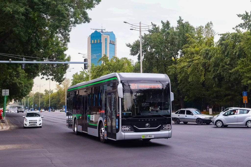В автобусах Ташкента установили температурный режим на фоне усиления контроля