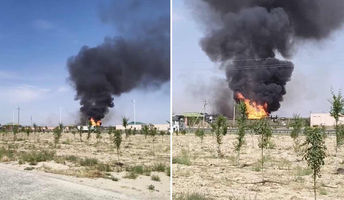 Шесть человек погибли при взрыве на газовой заправке в Карши