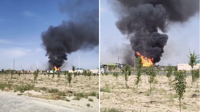 Шесть человек погибли при взрыве на газовой заправке в Карши
