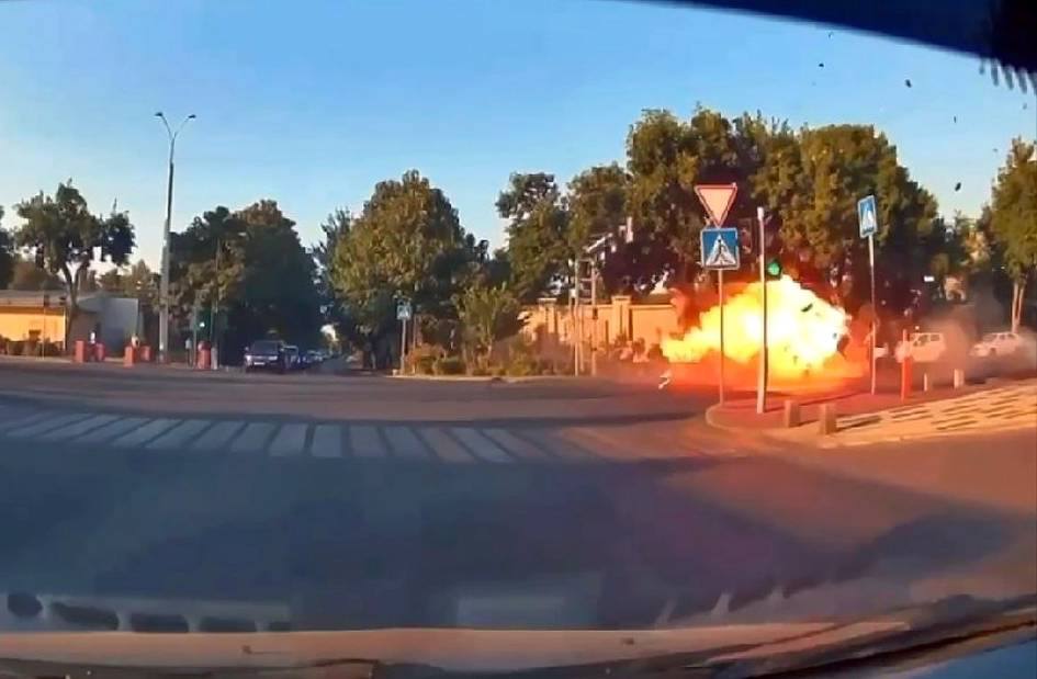 Скончался водитель Onix, столкнувшийся с мотоциклами ДПС в Ташкенте