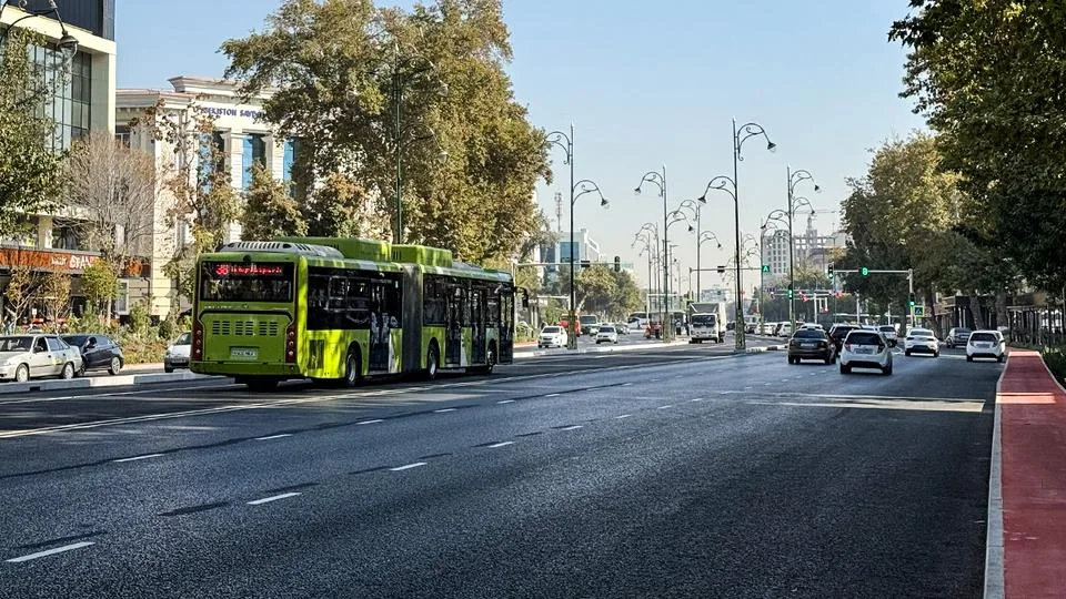 В Ташкенте на улице Шахрисабз из-за строительства полосы BRT ограничат движение
