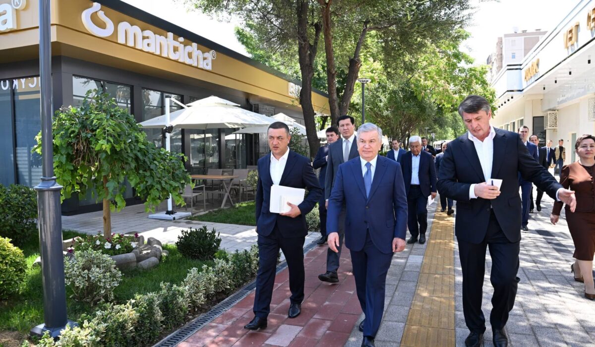 Yangi Sergeli ko‘chasi 18,7 mlrd so‘m evaziga 24/7 rejimida ishlaydigan hududga aylantirildi