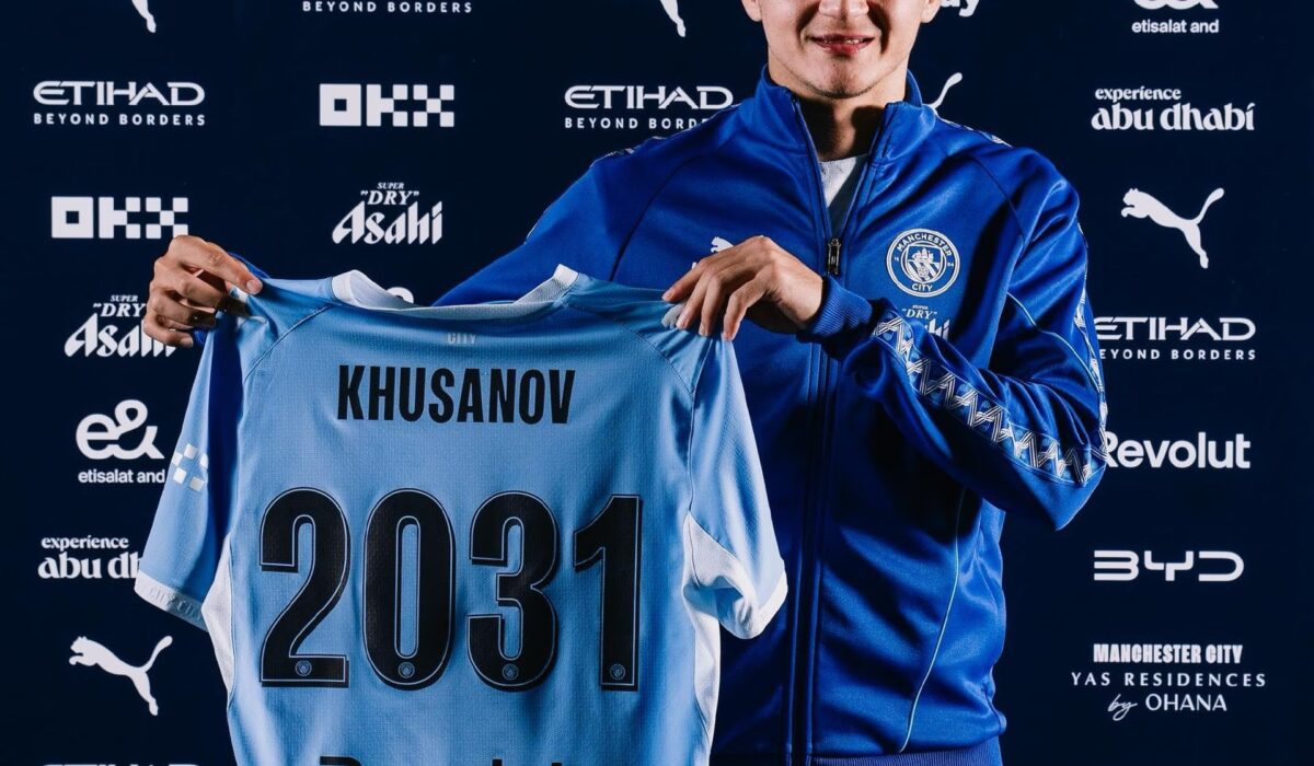 «Manchester Siti» Abduqodir Xusanov bilan shartnomani 2031-yilgacha uzaytirdi