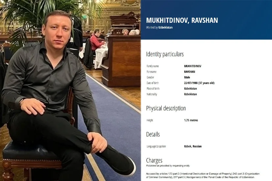 МВД Узбекистана объяснило прекращение международного розыска «Равшана Золотого»