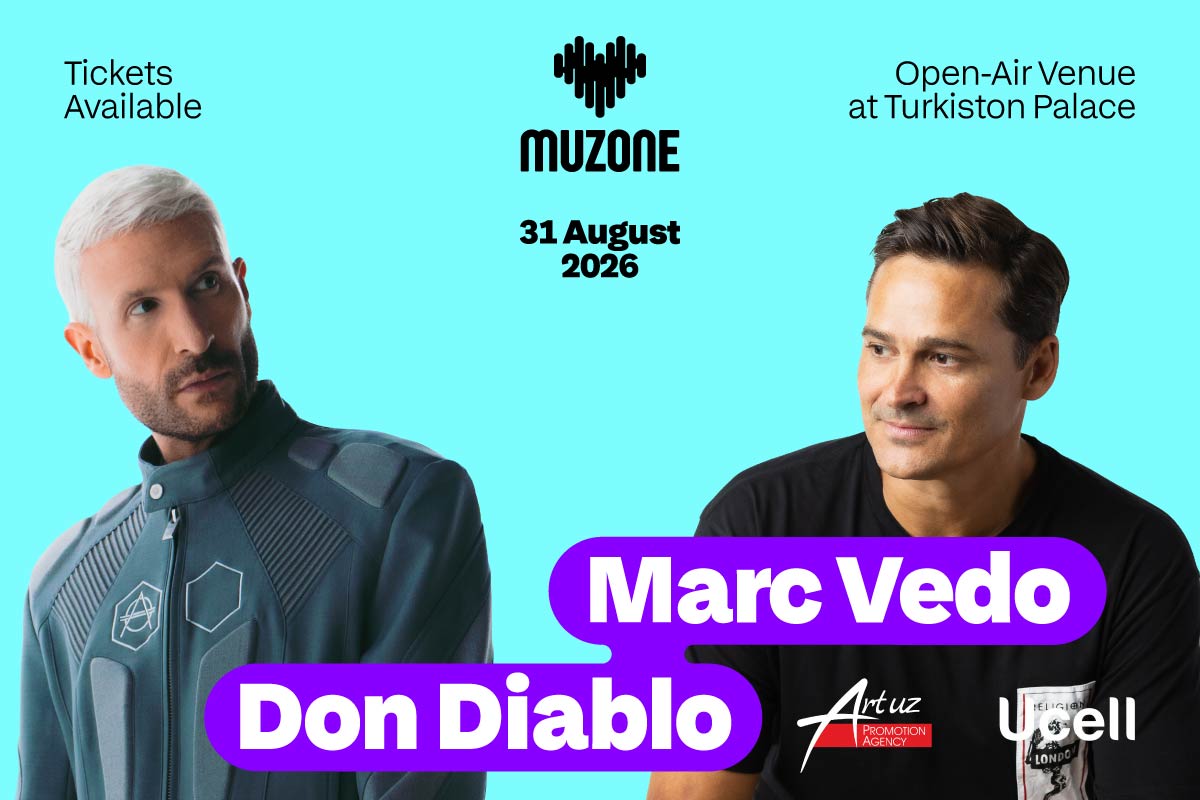 В Ташкенте пройдёт фестиваль электронной музыки MUZONE Fest 2026