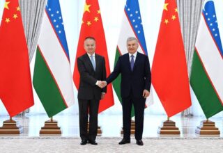 Shavkat Mirziyoyev Xitoy delegatsiyasini qabul qildi