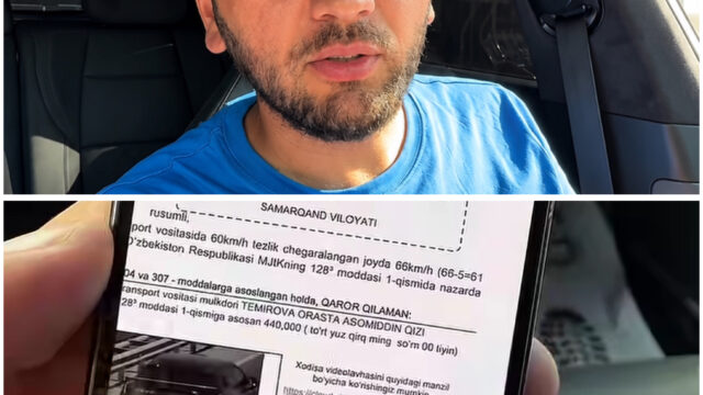 «60 bilan ketayotgandim, kamera 66 ko‘rsatdi»: Toshkentda haydovchilar radarlar xatosidan xavotirda