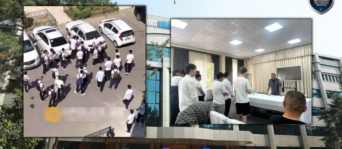 В Юнусабадском районе Ташкента произошел конфликт между школьниками