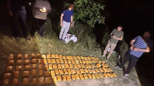 В Ташкентской области изъяли 95 кг гашиша стоимостью 10 млн долларов
