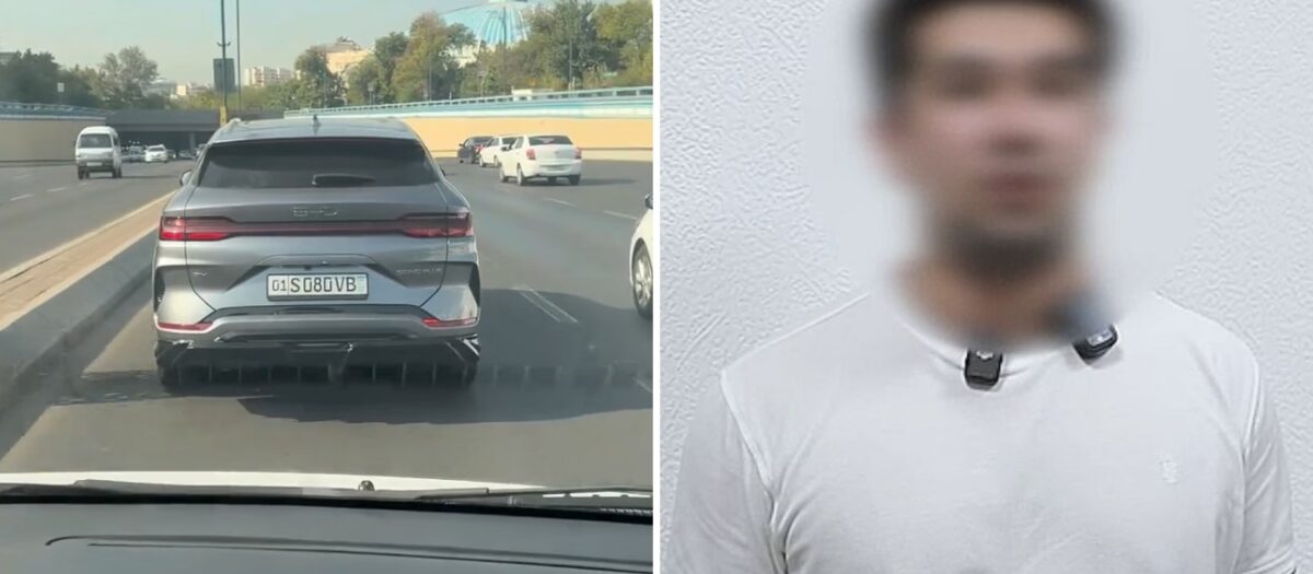 Toshkentda tez yordamga yo‘l bermagan BYD haydovchisining mashinasi jarima maydonchasiga joylashtirildi
