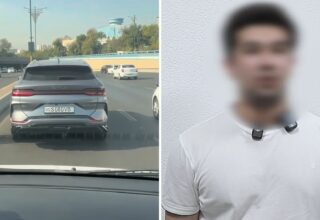 Toshkentda tez yordamga yo‘l bermagan BYD haydovchisining mashinasi jarima maydonchasiga joylashtirildi