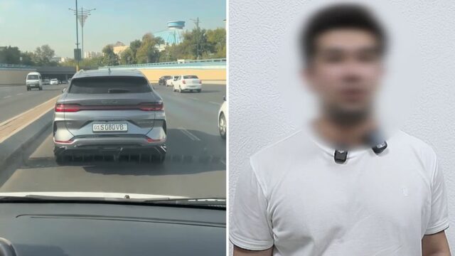 Toshkentda tez yordamga yo‘l bermagan BYD haydovchisining mashinasi jarima maydonchasiga joylashtirildi