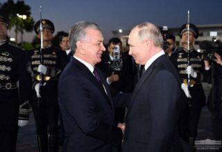 Mirziyoyev Putinni «Yedinaya Rossiya»ning Davlat Dumasiga saylovdagi g‘alabasi bilan tabrikladi