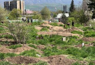 Семь кладбищ Ташобласти перенесут из-за строительства нового аэропорта