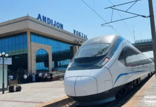 Между Ташкентом и Андижаном запускается новый скоростной поезд CRRC-Daliyan