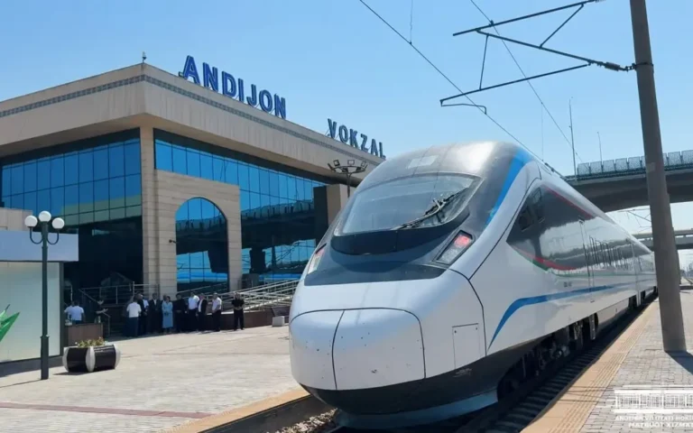 Toshkent va Andijon o‘rtasida yangi CRRC-Daliyan tezyurar poyezdi qatnovi yo‘lga qo‘yiladi
