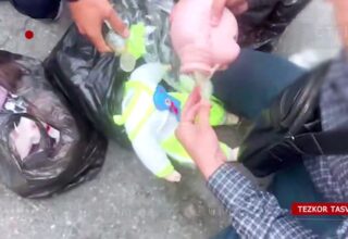 Toshkentda taksi yo‘lovchisi ichiga gashish joylangan qo‘g‘irchoq bilan ushlandi
