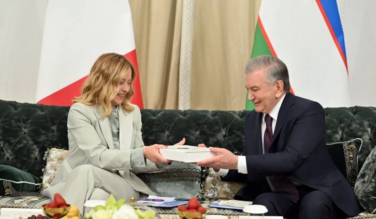 Shavkat Mirziyoyev Italiya bosh vaziri Jorja Meloniga maktub yo‘lladi