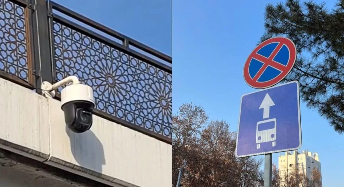В Ташкенте камеры начали фиксировать нарушения на полосах для велосипедов