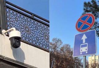 В Ташкенте камеры начали фиксировать нарушения на полосах для велосипедов