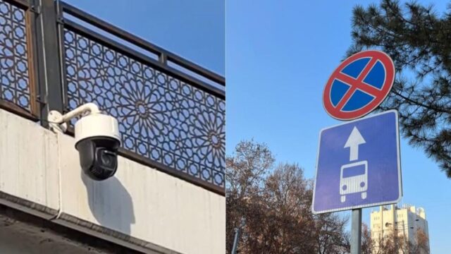 В Ташкенте камеры начали фиксировать нарушения на полосах для велосипедов