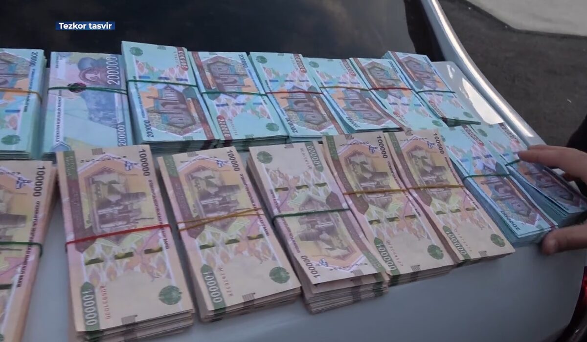 В Андижане рецидивист напечатал 300 млн фальшивых сумов прямо у себя дома
