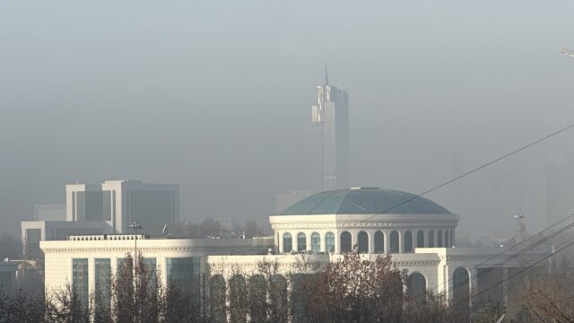 Уровень загрязнения воздуха в Ташкенте превысил норму ВОЗ в 11 раз